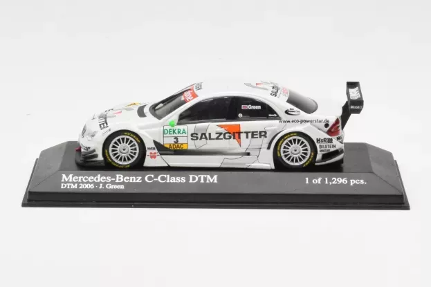 Minichamps Mercedes Clk-class Amg Salzgitter N 3 Dtm 2006 J.green 1:43 400063603